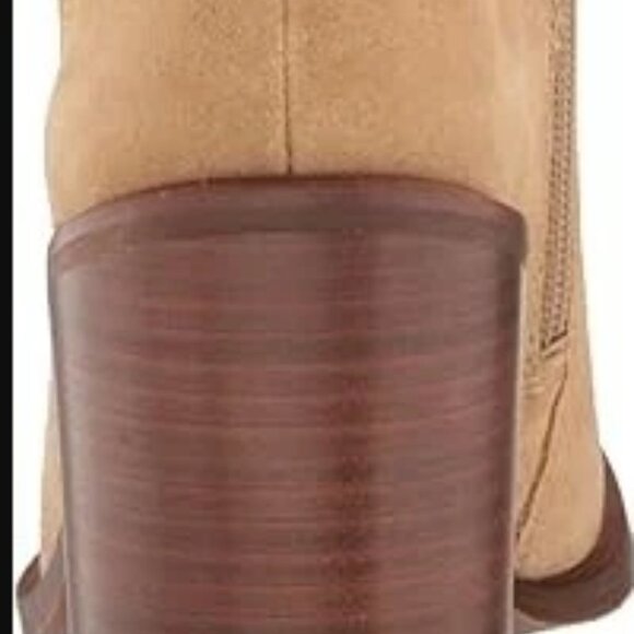 Franco Sarto Women's Stevie Suede Mid Calf Boot - Picture 4 of 5